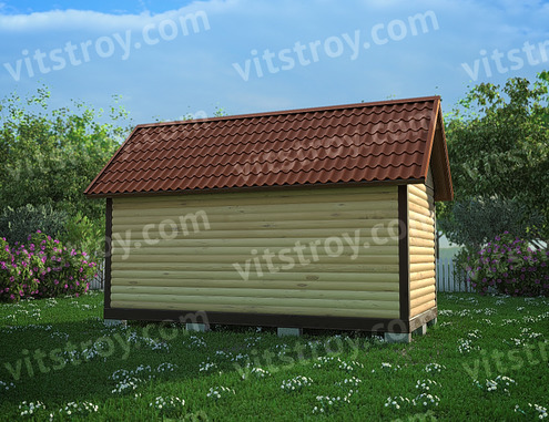 Каркасный дом 6x3 м - изображение 3