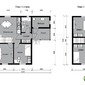 Каркасный дом Люберцы-3 8х6, проект, планировки, цены на строительство в МСК