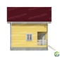 Каркасный дом Находка 7х6 с мансардой, проект, комплектации, цена на строительство в МО
