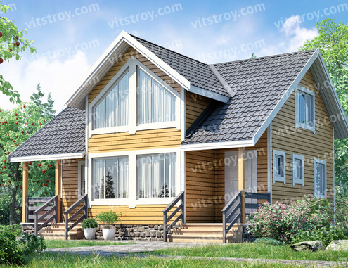 Строительство деревянного дома в Омске