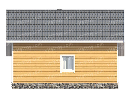 Дом из бруса 9x8 м - изображение 7