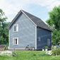 Каркасный дом Павлово 7х10, проект, комплектации, цены на строительство в МО