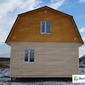 Каркасный дом Самара 8х6 с мансардой, проект, комплектации, стоимость строительства 