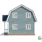 Каркасный дом Саранск 9х7, проект, комплектации, стоимость строительства в МО