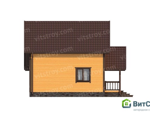 Каркасный дом 7x6 м - изображение 5