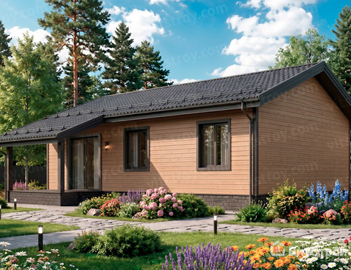 Скандинавский дом 12x8 м - изображение 2