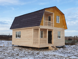 Каркасный дом 6х8 м для ПМЖ - изображение 3