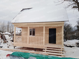 Каркасный дачный дом 6х6м в д. Григорово - изображение 8