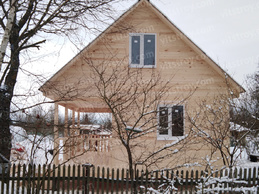 Каркасный дачный дом 6х6м в д. Григорово - изображение 1