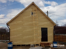 Каркасный дачный дом 6х6 м - изображение 2
