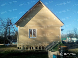 Каркасный дом 6х8 м с панорамными окнами - изображение 5