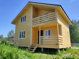 Дом 6х8 м в Московской области от компании ВитСтрой